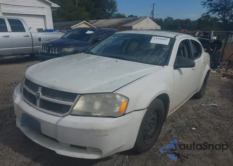 2008 Dodge Avenger Se из США, поврежденный, VIN 1B3LC46K28N210829